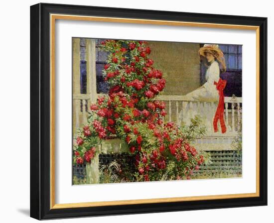 Crimson Rambler-Philip Leslie Hale-Framed Giclee Print