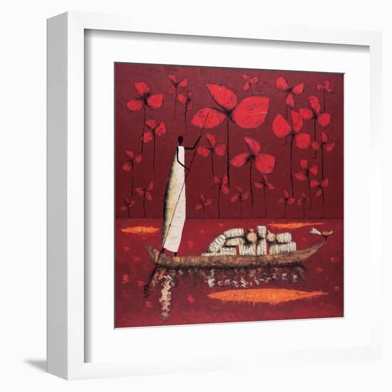 Crimson Sky-Michel Rauscher-Framed Art Print