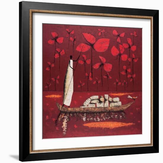 Crimson Sky-Michel Rauscher-Framed Art Print