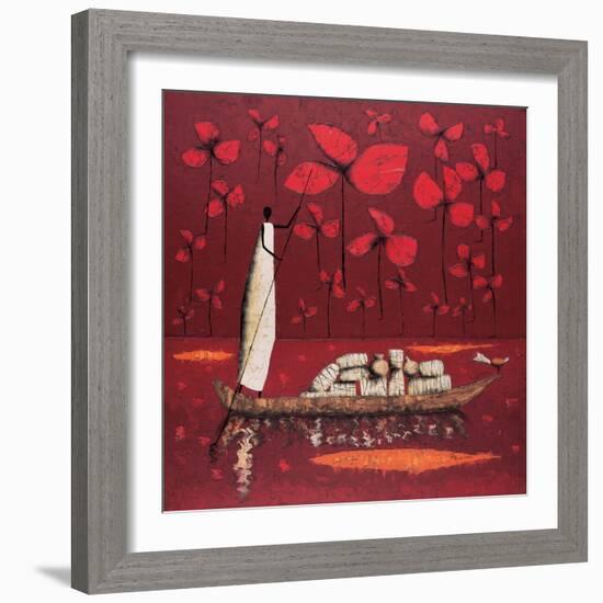 Crimson Sky-Michel Rauscher-Framed Premium Giclee Print