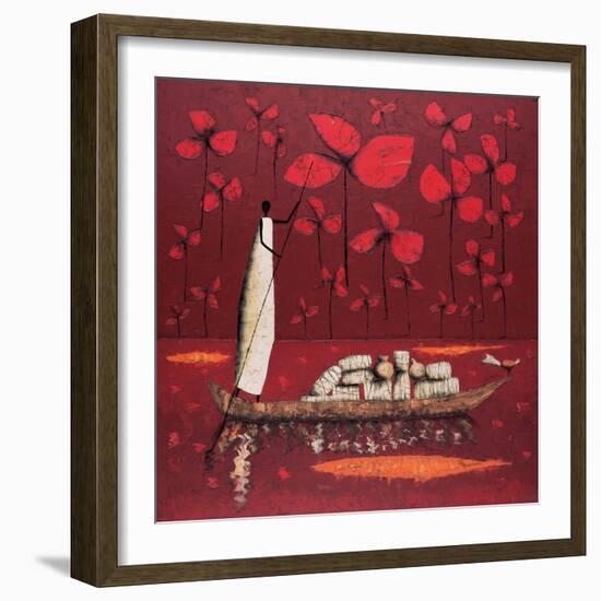 Crimson Sky-Michel Rauscher-Framed Premium Giclee Print