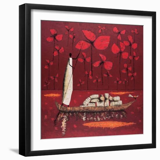 Crimson Sky-Michel Rauscher-Framed Premium Giclee Print