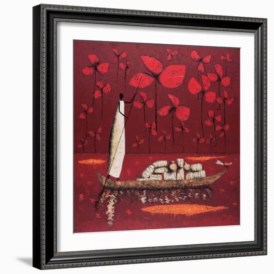 Crimson Sky-Michel Rauscher-Framed Premium Giclee Print