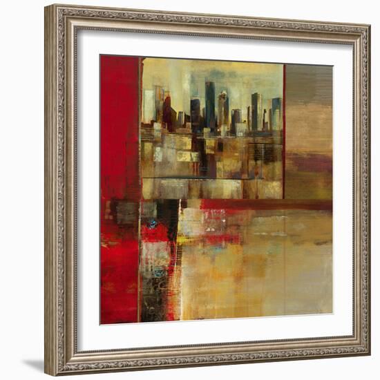 Crimson Towers-Douglas-Framed Giclee Print