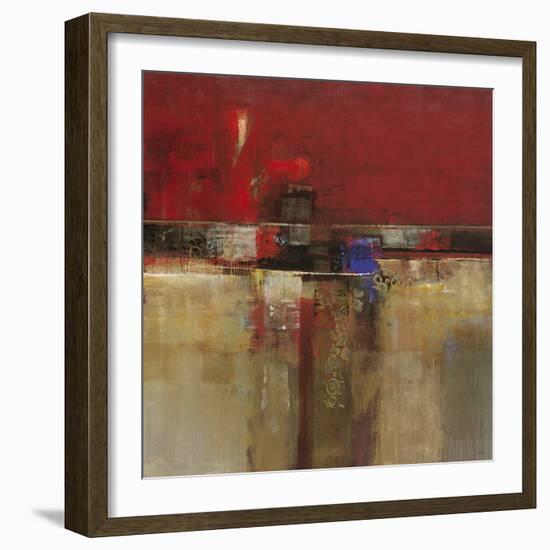 Crimson Wash-Douglas-Framed Giclee Print