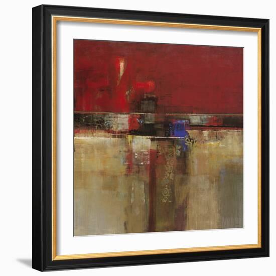 Crimson Wash-Douglas-Framed Giclee Print