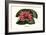 Crimson Water Lily-Louis Van Houtte-Framed Premium Giclee Print