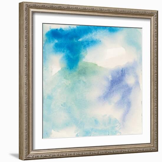 Crinkle Blue-Chris Paschke-Framed Art Print