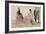 Crinolines on the Beach (Pencil and W/C on Paper)-Eugène Boudin-Framed Giclee Print