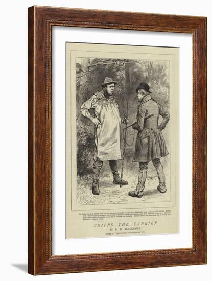 Cripps the Carrier-Charles Green-Framed Giclee Print