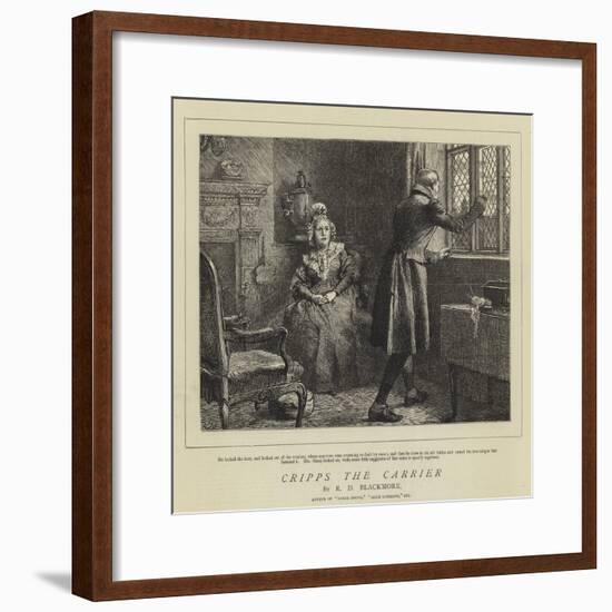 Cripps the Carrier-Charles Green-Framed Giclee Print