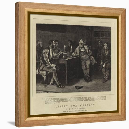 Cripps the Carrier-Charles Green-Framed Premier Image Canvas