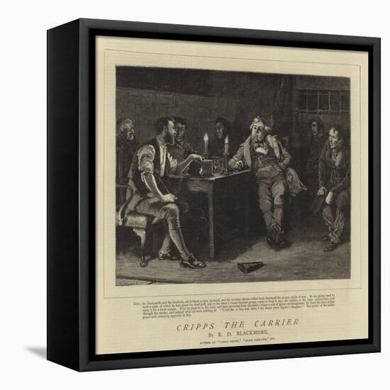 Cripps the Carrier-Charles Green-Framed Premier Image Canvas