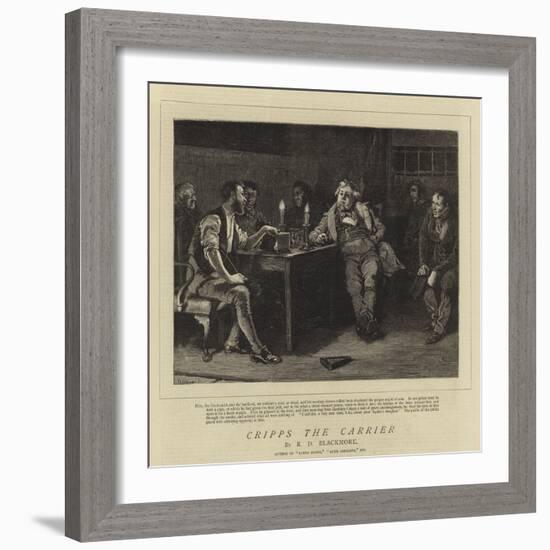 Cripps the Carrier-Charles Green-Framed Giclee Print