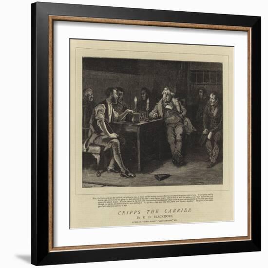 Cripps the Carrier-Charles Green-Framed Giclee Print