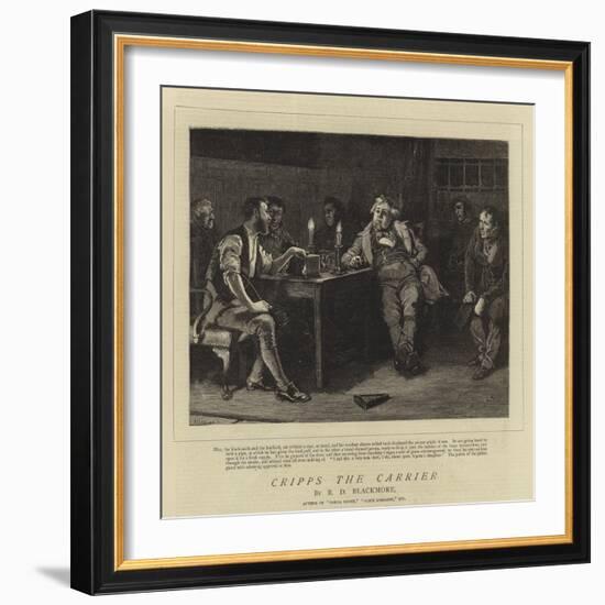 Cripps the Carrier-Charles Green-Framed Giclee Print