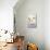 Crisp Cottage Bathroom I Vertical-Silvia Vassileva-Mounted Art Print displayed on a wall