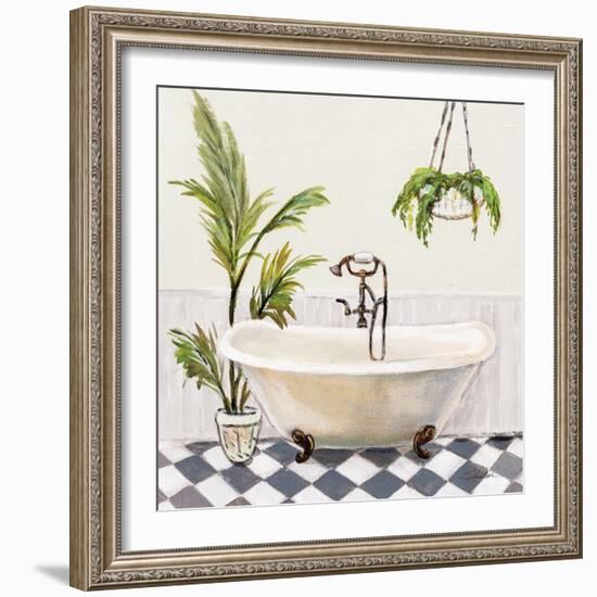 Crisp Cottage Bathroom I-Silvia Vassileva-Framed Art Print