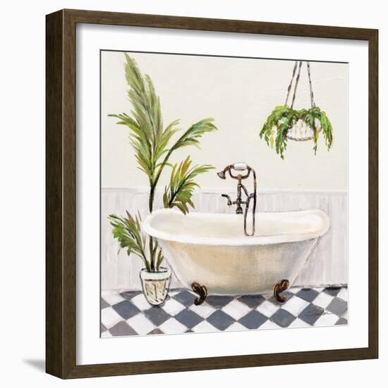 Crisp Cottage Bathroom I-Silvia Vassileva-Framed Art Print