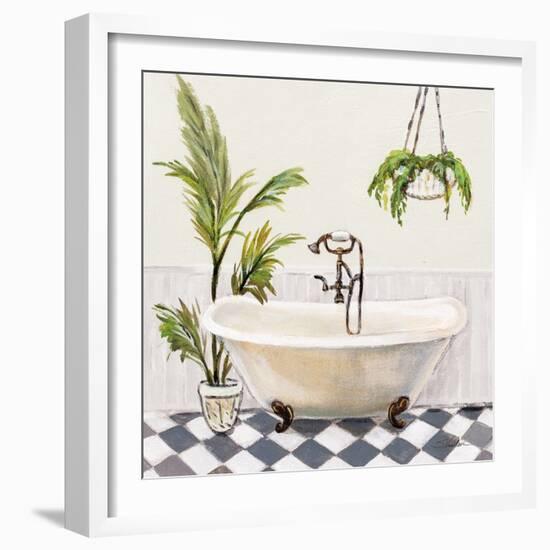 Crisp Cottage Bathroom I-Silvia Vassileva-Framed Art Print