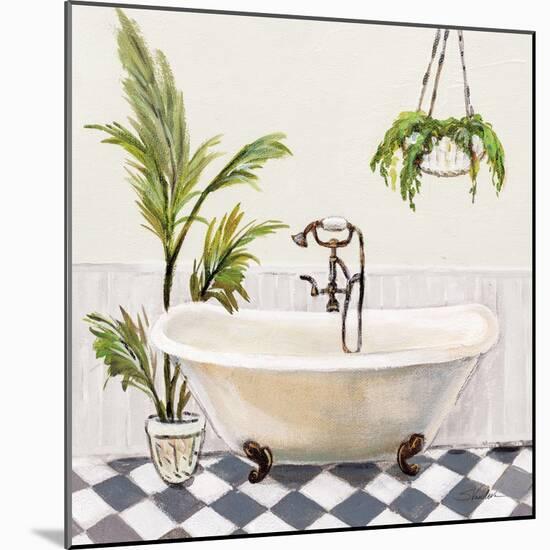 Crisp Cottage Bathroom I-Silvia Vassileva-Mounted Art Print