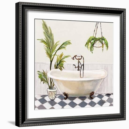 Crisp Cottage Bathroom I-Silvia Vassileva-Framed Art Print