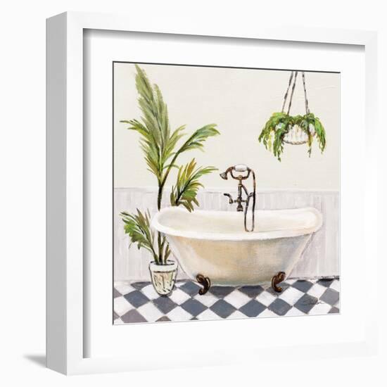 Crisp Cottage Bathroom I-Silvia Vassileva-Framed Art Print