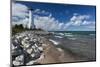 Crisp Point Lighthouse-johnsroad7-Mounted Photographic Print