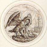 A Pelican in Her Piety, Early 17th Century-Crispin I De Passe-Giclee Print