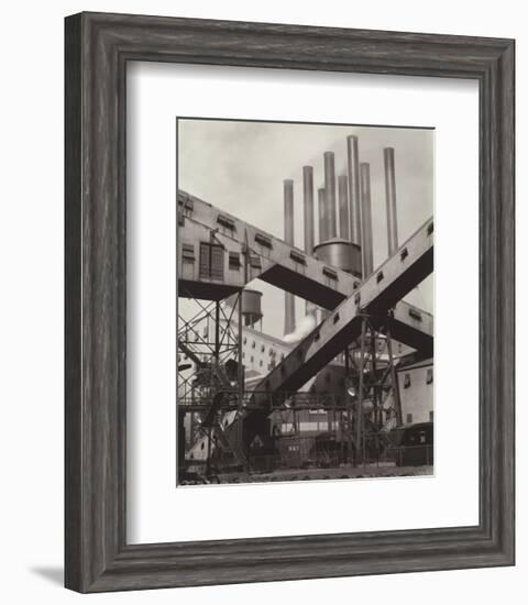 Criss-Crossed Conveyors - Ford Plant, 1927-Charles Sheeler-Framed Art Print