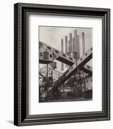 Criss-Crossed Conveyors - Ford Plant, 1927-Charles Sheeler-Framed Art Print
