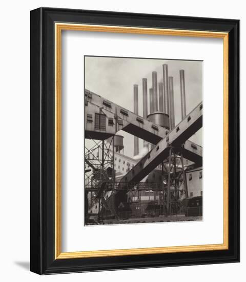 Criss-Crossed Conveyors - Ford Plant, 1927-Charles Sheeler-Framed Art Print