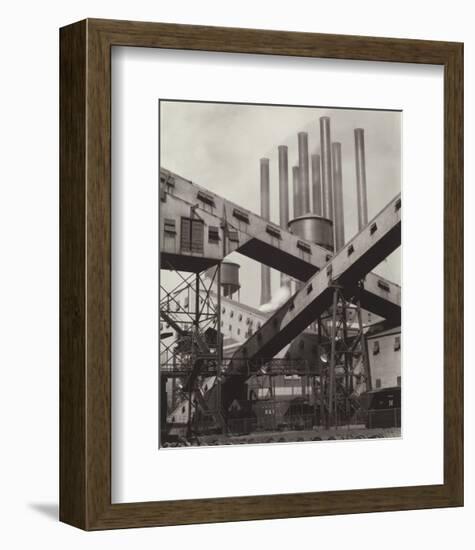 Criss-Crossed Conveyors - Ford Plant, 1927-Charles Sheeler-Framed Art Print