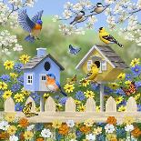 Bluebird Garden Home-Crista Forest-Giclee Print