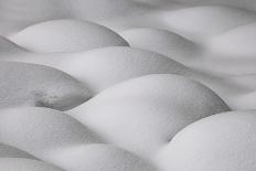 Slovenia, Sensual Shapes on Snow-Cristiana Damiano-Mounted Photographic Print