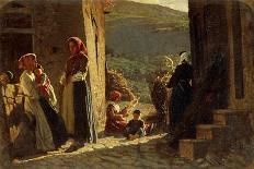 Meeting of Peasants, 1861-Cristiano Banti-Giclee Print