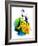 Cristiano Ronaldo Watercolor-Jack Hunter-Framed Premium Giclee Print