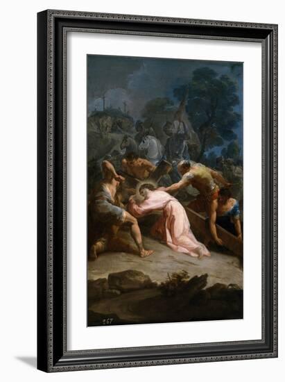 Cristo Camino Del Calvario, Ca. 1754-Corrado Giaquinto-Framed Giclee Print