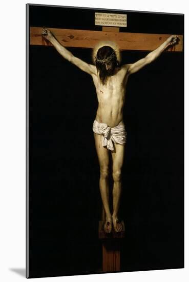 Cristo Crucificado (Christ on the Cross)-Diego Velazquez-Mounted Giclee Print