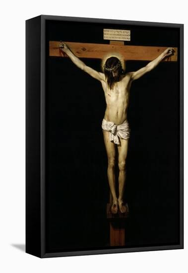 Cristo Crucificado (Christ on the Cross)-Diego Velazquez-Framed Premier Image Canvas