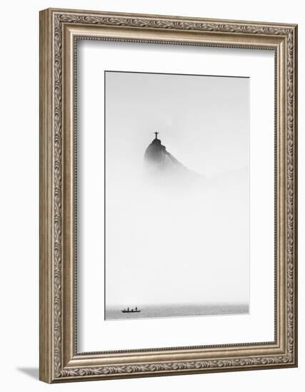 Cristo in the Mist-Trevor Cole-Framed Photographic Print