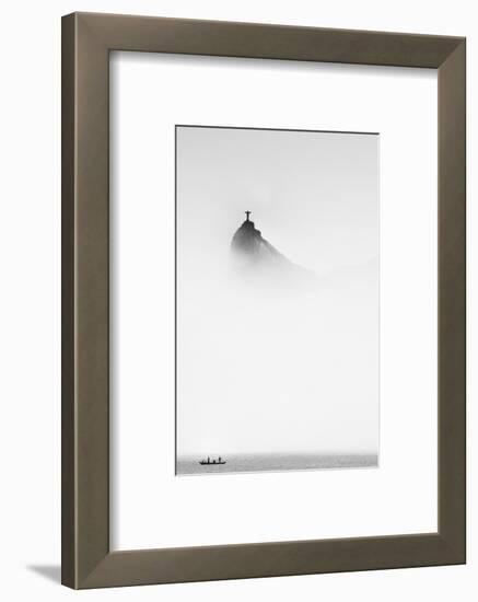 Cristo in the Mist-Trevor Cole-Framed Photographic Print