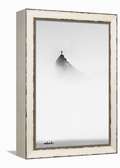 Cristo in the Mist-Trevor Cole-Framed Premier Image Canvas