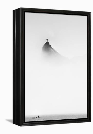 Cristo in the Mist-Trevor Cole-Framed Premier Image Canvas