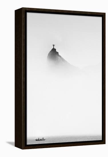 Cristo in the Mist-Trevor Cole-Framed Premier Image Canvas