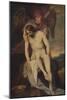 'Cristo Llorado Por Un Angel', (Dead Christ she Supported by an Angel)', 1646-1652, (c1934)-Alonso Cano-Mounted Giclee Print