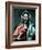 Cristo Salvator Mundi, C.1600-El Greco-Framed Giclee Print