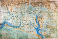 Coloured Map of Venice and its Region, C.1610-Cristoforo Sabbadino-Mounted Giclee Print