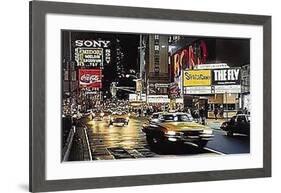 Criterion Center-Davis Cone-Framed Art Print