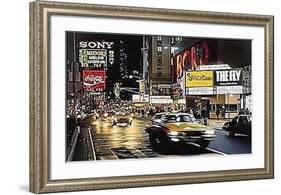 Criterion Center-Davis Cone-Framed Art Print